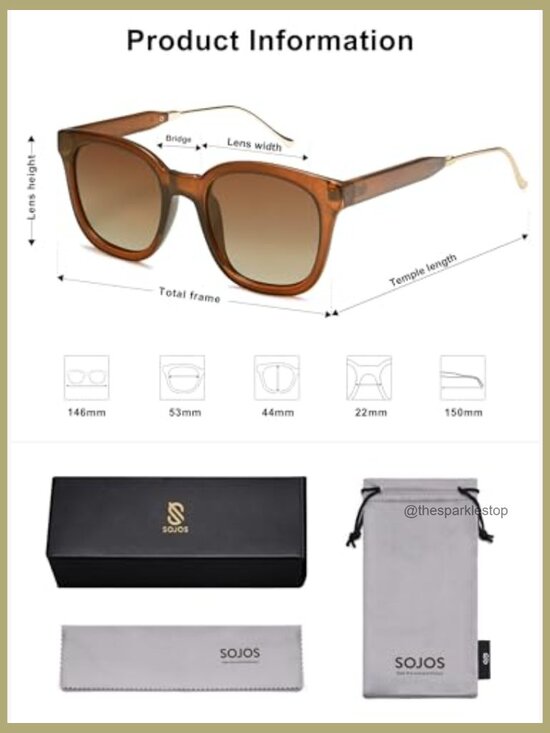 Classic Square Polarized Sunglasses Retro UV400 Sunnies main image 7